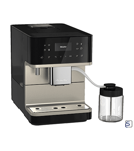 MIELE CM 6360 Milk Perfection Kaffeevollautomat Obsidianschwarz/CleanSteelMetallic leasen 